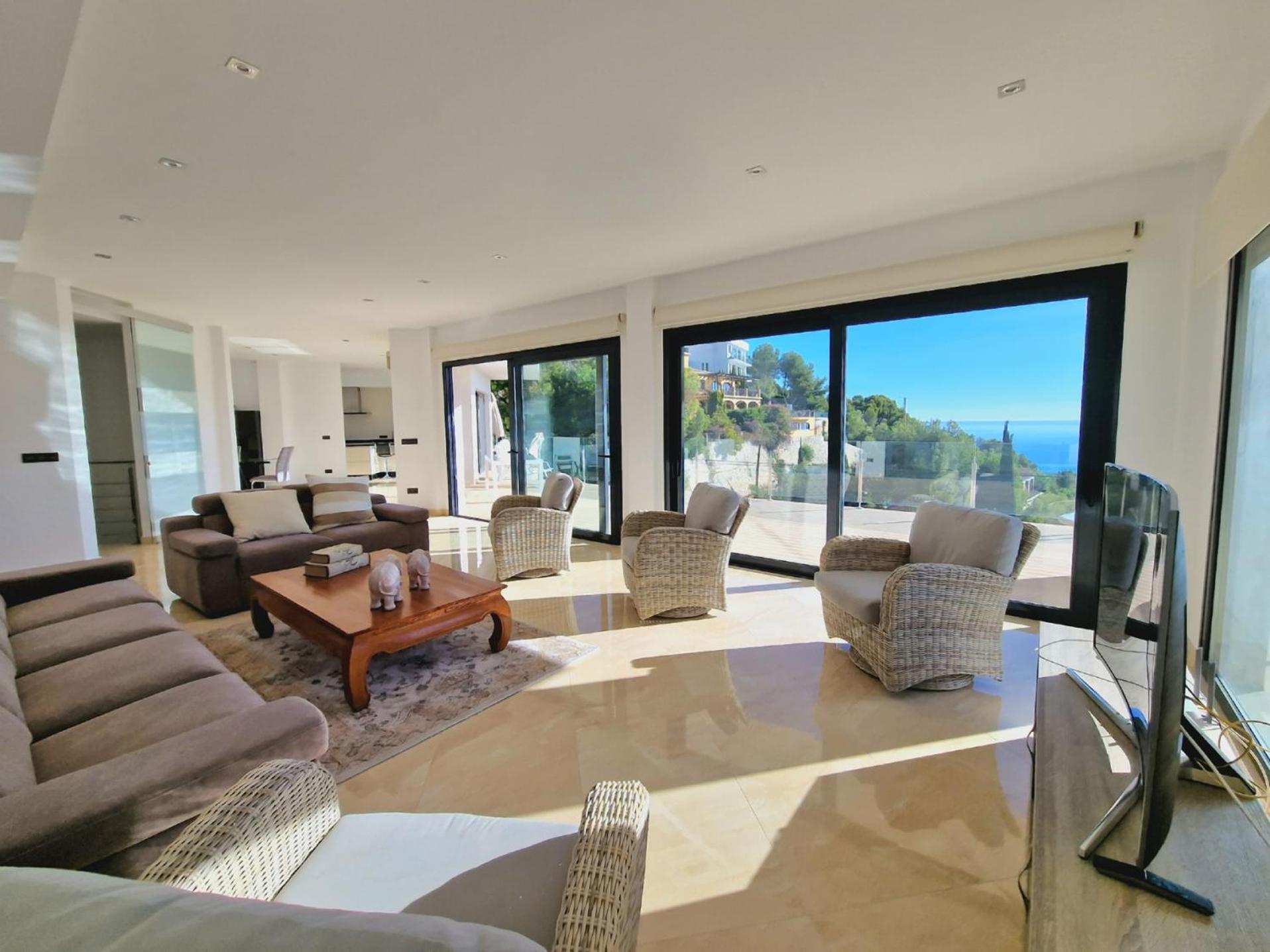 Villa Lujo Con Vistas Al Mar Villa Dulcinea By El Conserje, Cerca Del Puerto Y Sus Servicios Jávea Екстериор снимка