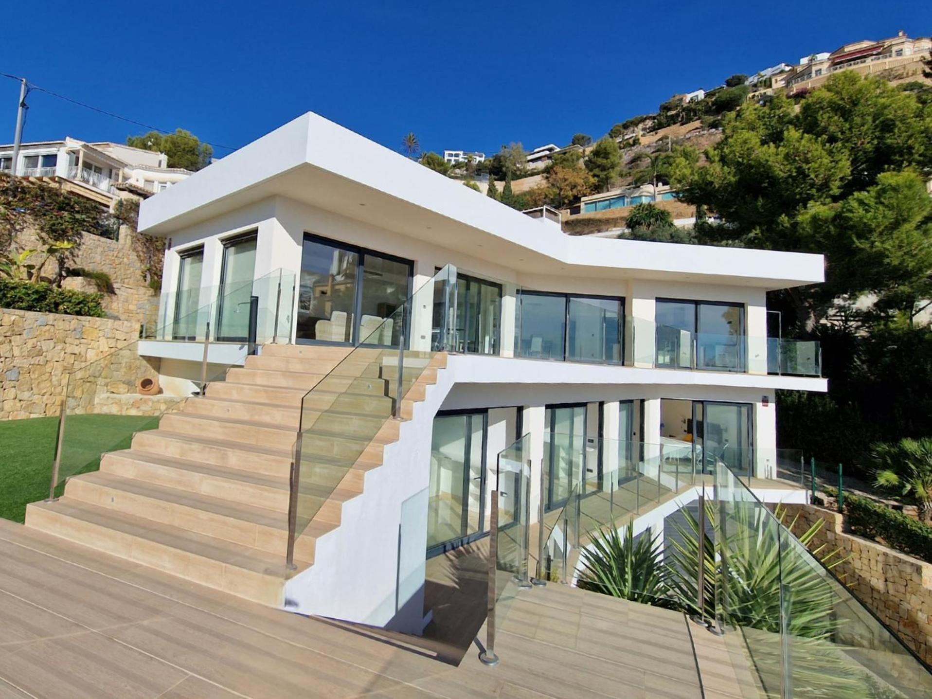 Villa Lujo Con Vistas Al Mar Villa Dulcinea By El Conserje, Cerca Del Puerto Y Sus Servicios Jávea Екстериор снимка