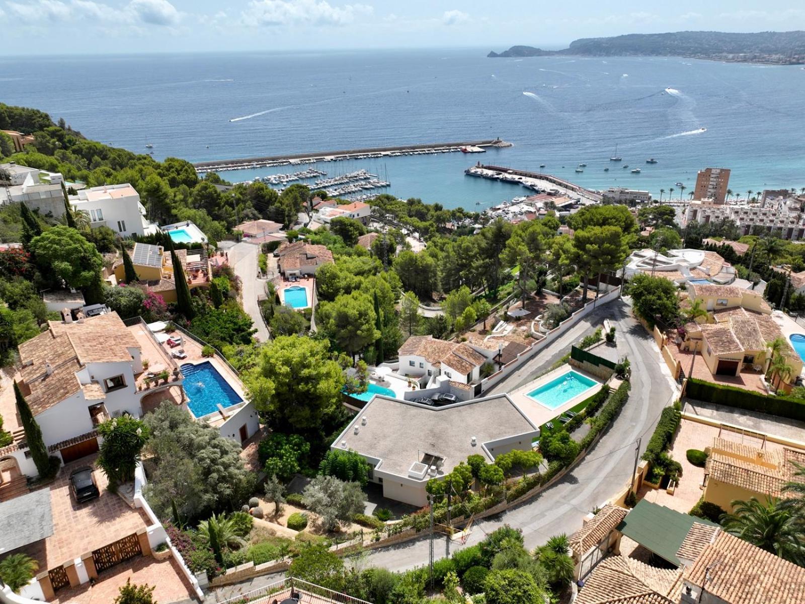 Villa Lujo Con Vistas Al Mar Villa Dulcinea By El Conserje, Cerca Del Puerto Y Sus Servicios Jávea Екстериор снимка