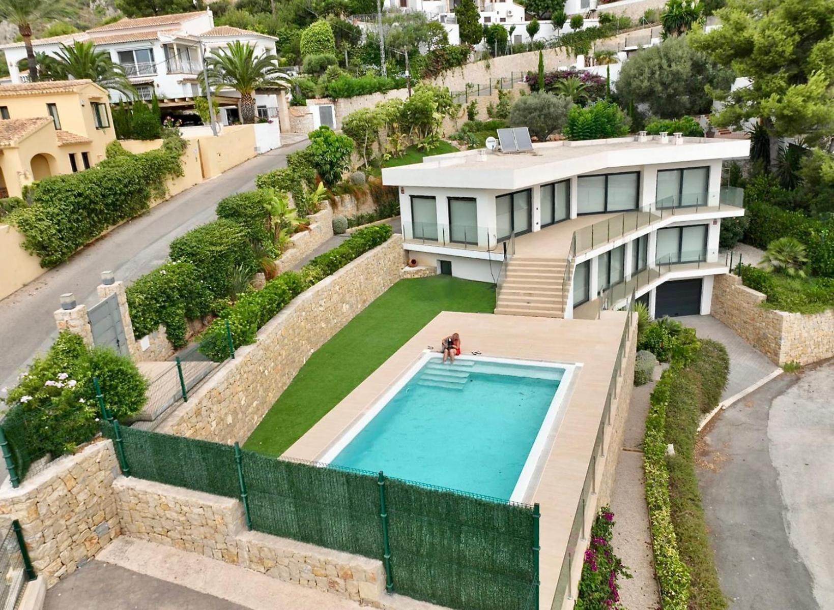 Villa Lujo Con Vistas Al Mar Villa Dulcinea By El Conserje, Cerca Del Puerto Y Sus Servicios Jávea Екстериор снимка